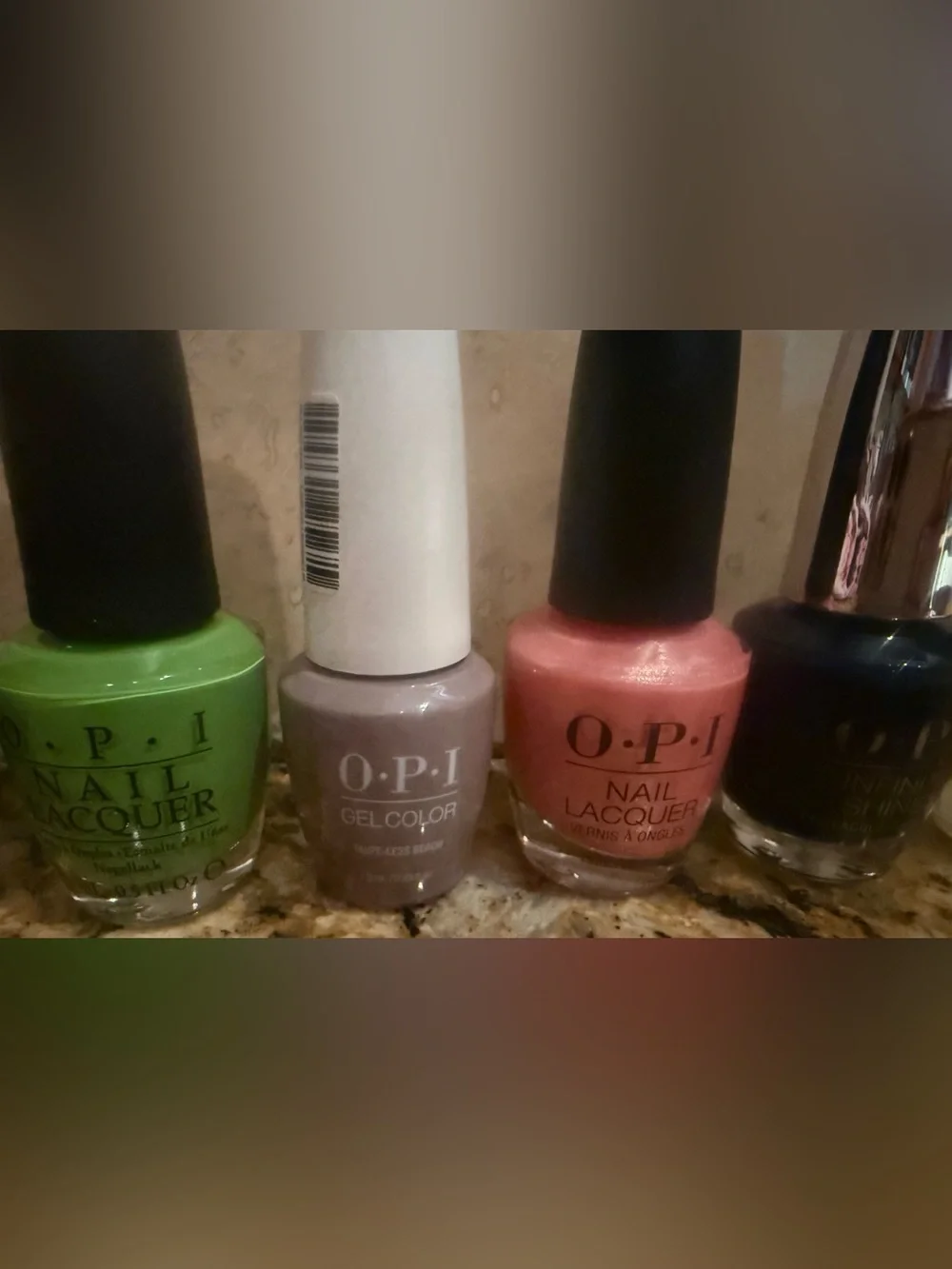 OPI six polishes